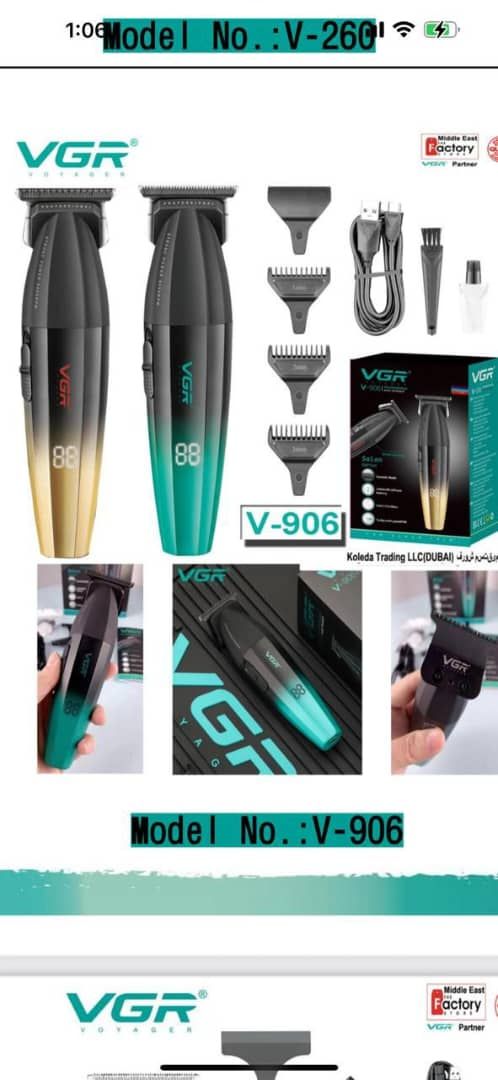 ماشین اصلاح وی جی آر مدل V_906