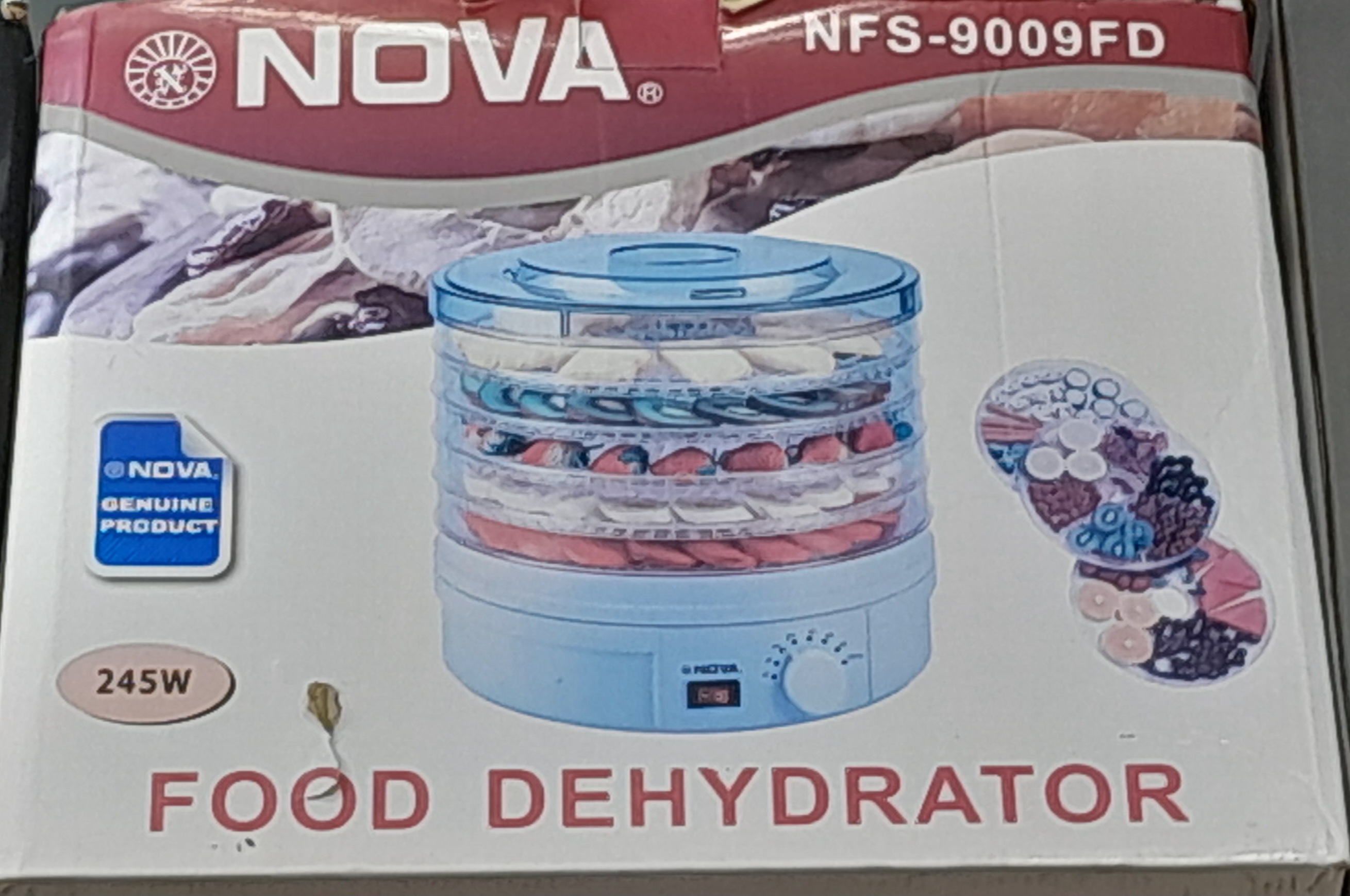 میوه خشک کن نوا مدل NFS_9009FD