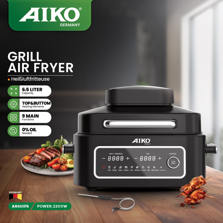 سرخ کن آیکو مدل AK625FR