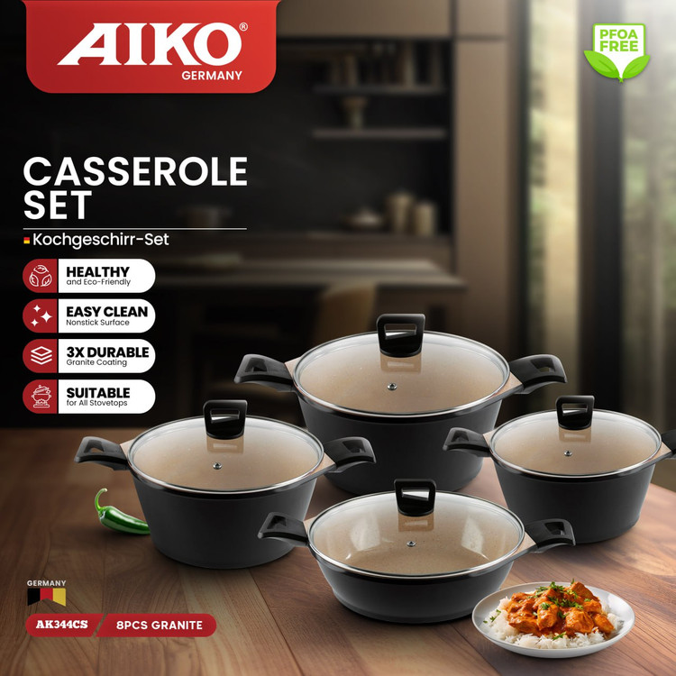 سرویس قابلمه گرانیتی آیکو آلمانی مدلAk344cs