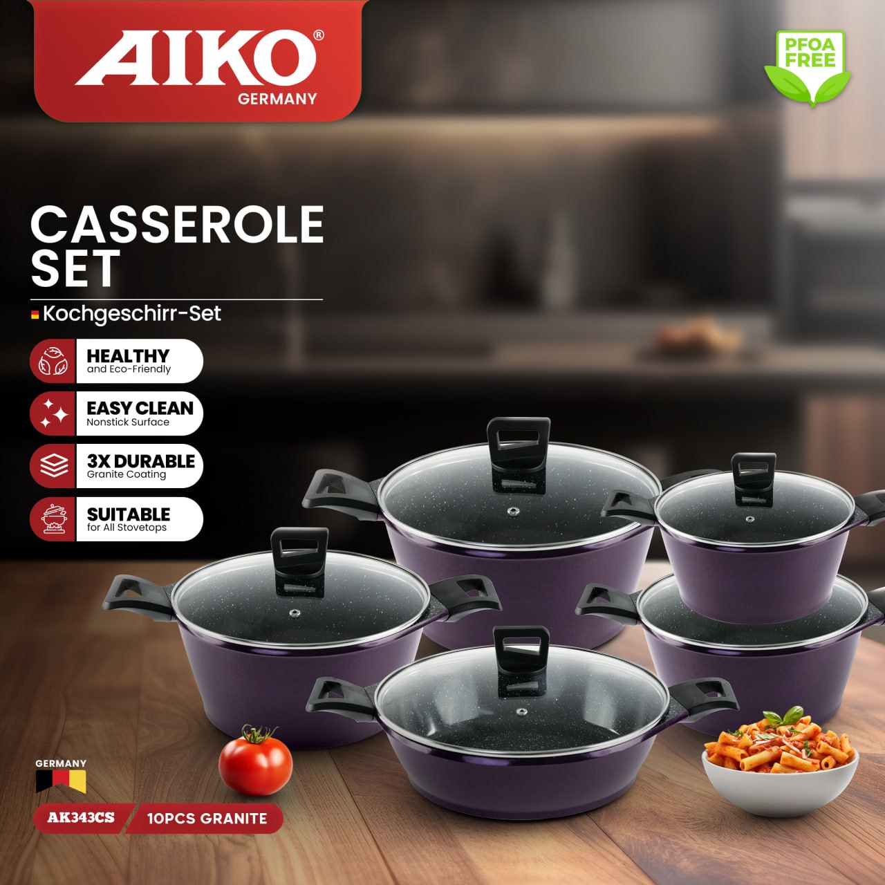 سرویس قابلمه آیکو مدل Ak343cs