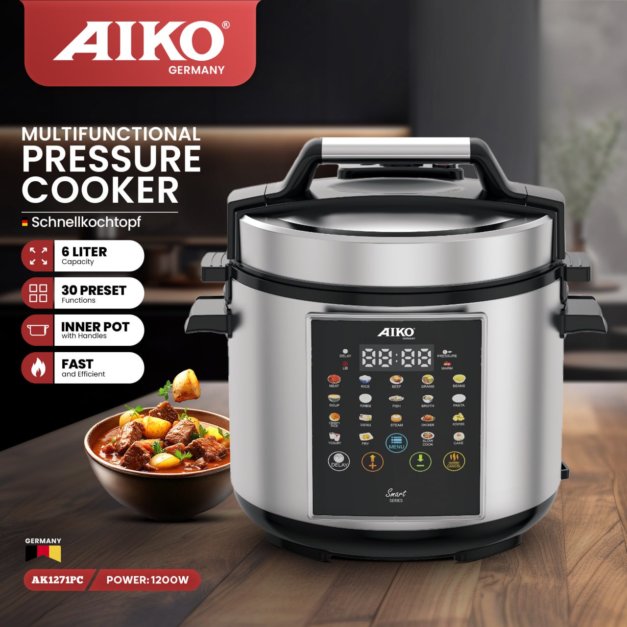 پلوپز آیکو آلمانی مدل Ak271pc ارسال رایگان