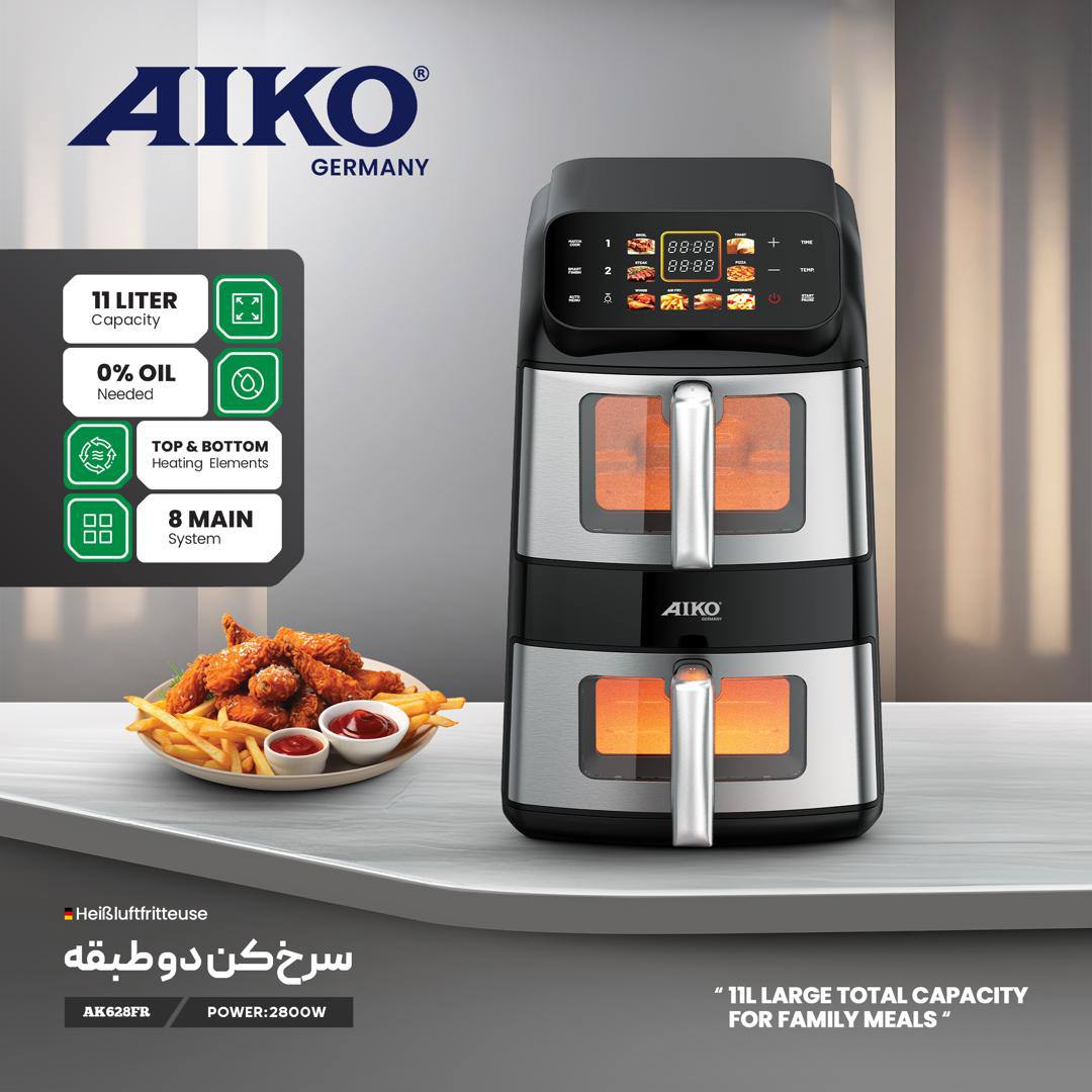 سرخ کن آیکو مدلAK682FR ارسال رایگان