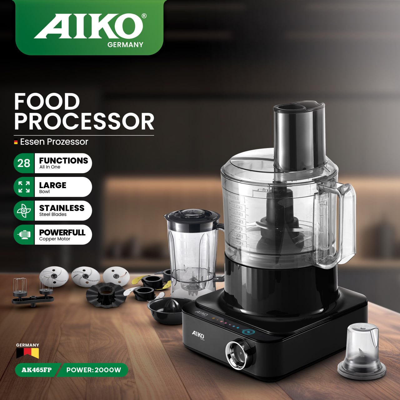 غذاساز AIKO مدل AK465FP