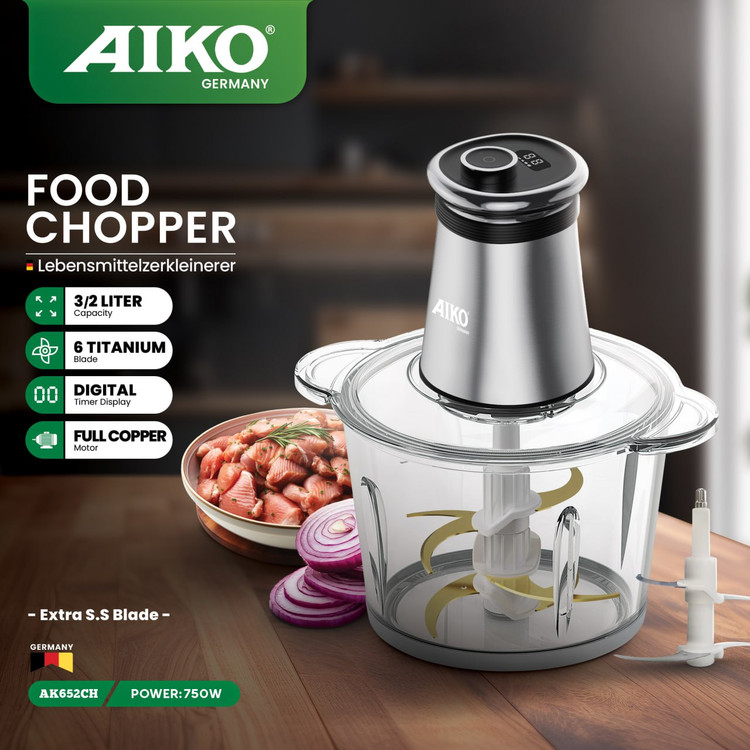 خردکن برقی AIKO مدل AK652CH