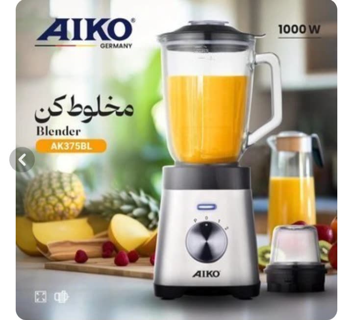 مخلوط کن حرفه‌ای AIKO مدل AK375BL