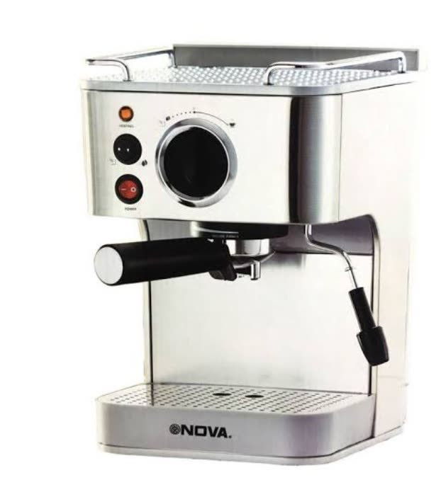 اسپرسوساز پمپی NOVA مدل NCM-140EXPS | 15 بار | استیل ضدزنگ
