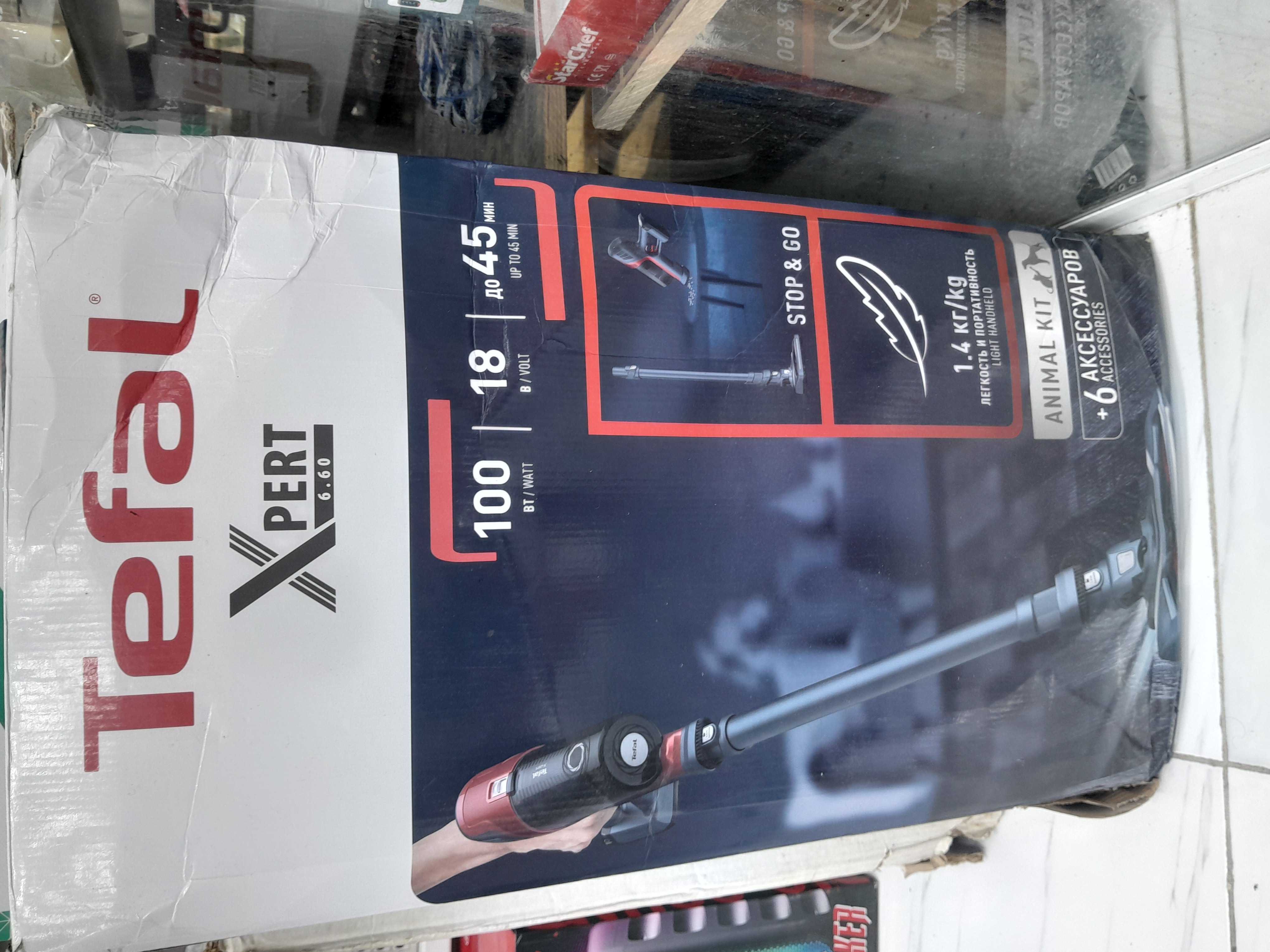 جاروبرقی بی‌سیم Tefal XPERT 6.60