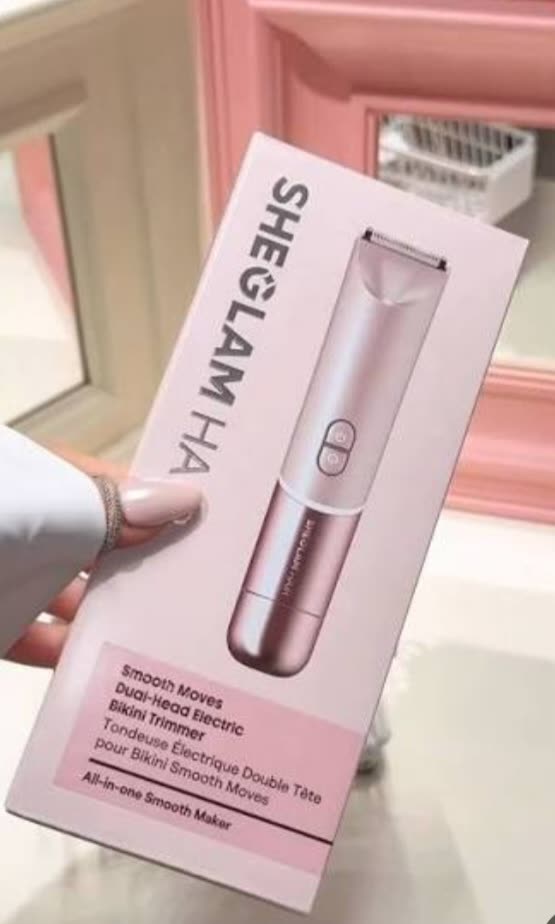 توپی برقی دو سر SHEGLAM HAIR Smooth Moves مدل Dual-Head Electric Bikini Trimmer