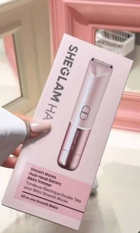 توپی برقی دو سر SHEGLAM HAIR Smooth Moves مدل Dual-Head Electric Bikini Trimmer
